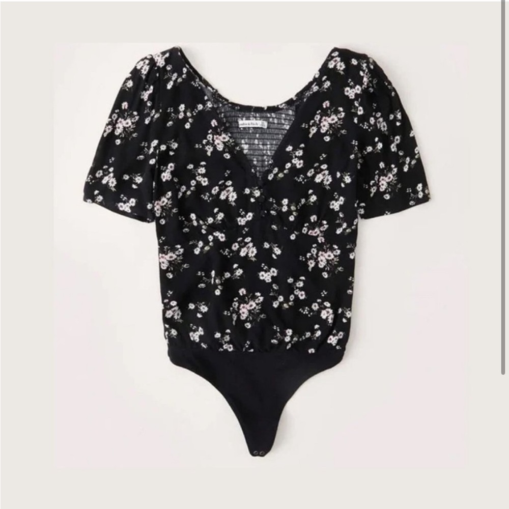 A&F Puff Sleeve Bodysuit